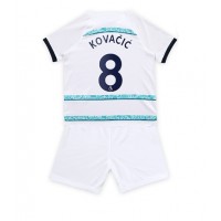 Chelsea Mateo Kovacic #8 Fotballklær Bortedraktsett Barn 2022-23 Kortermet (+ korte bukser)